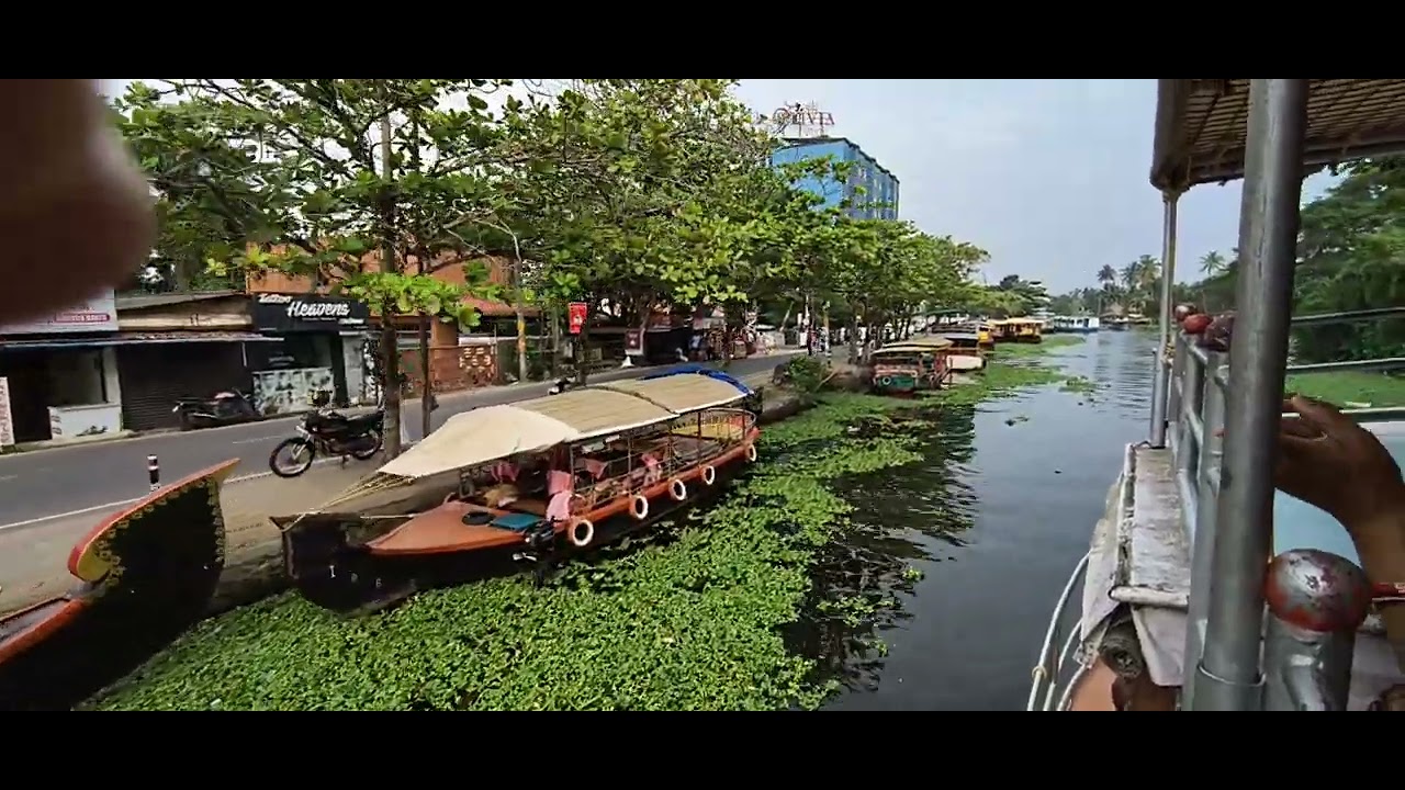 Alleppey, Kerala , Backwater boating