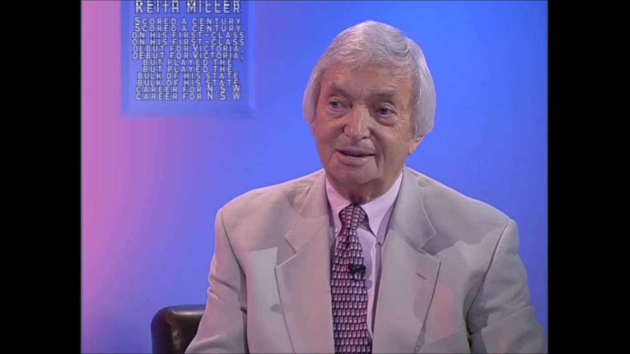 Keith Miller - Richie Benaud summarises his capabilities as he picks his Greatest XI ( Year 2004 )