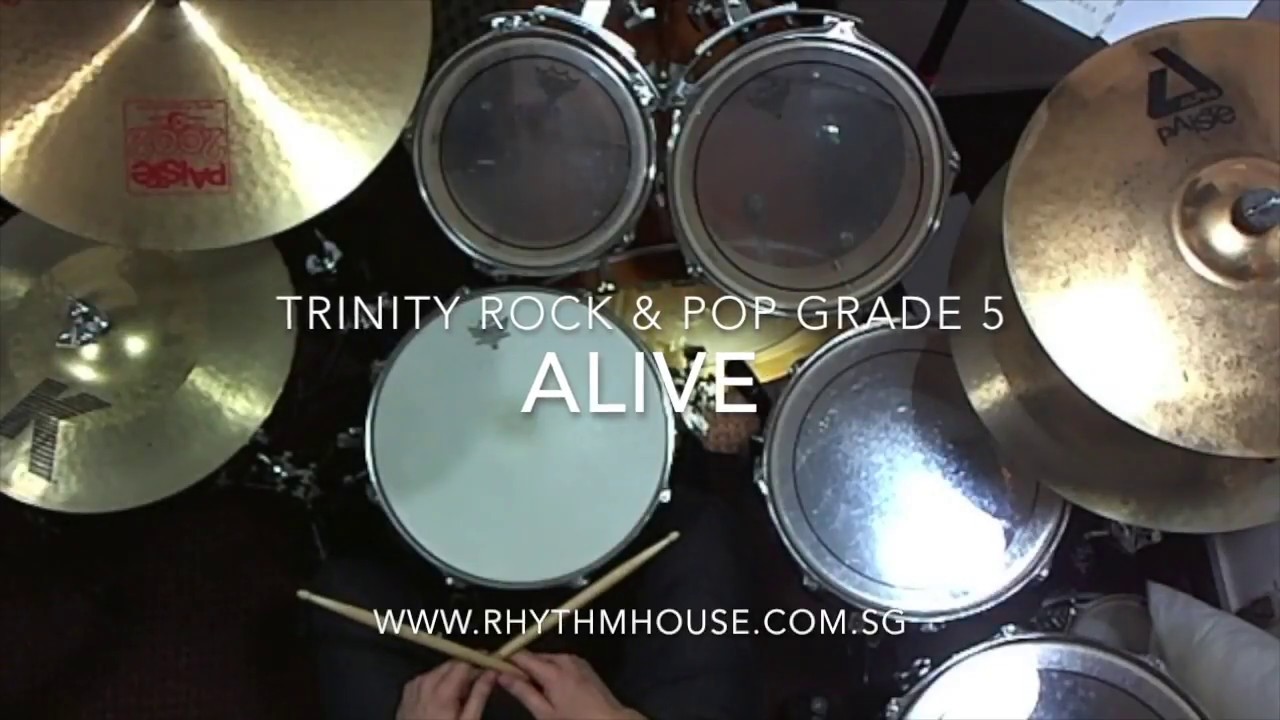 Pearl Jam - Alive - Trinity Rock & Pop Grade 5 drums