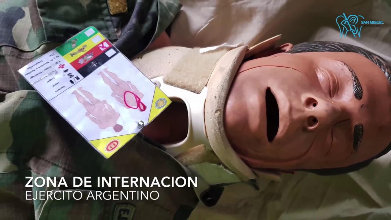 IMPRESIONANTE SIMULACRO DE VICTIMAS MULTIPLES CON PRODUCTOS TOXICOS
