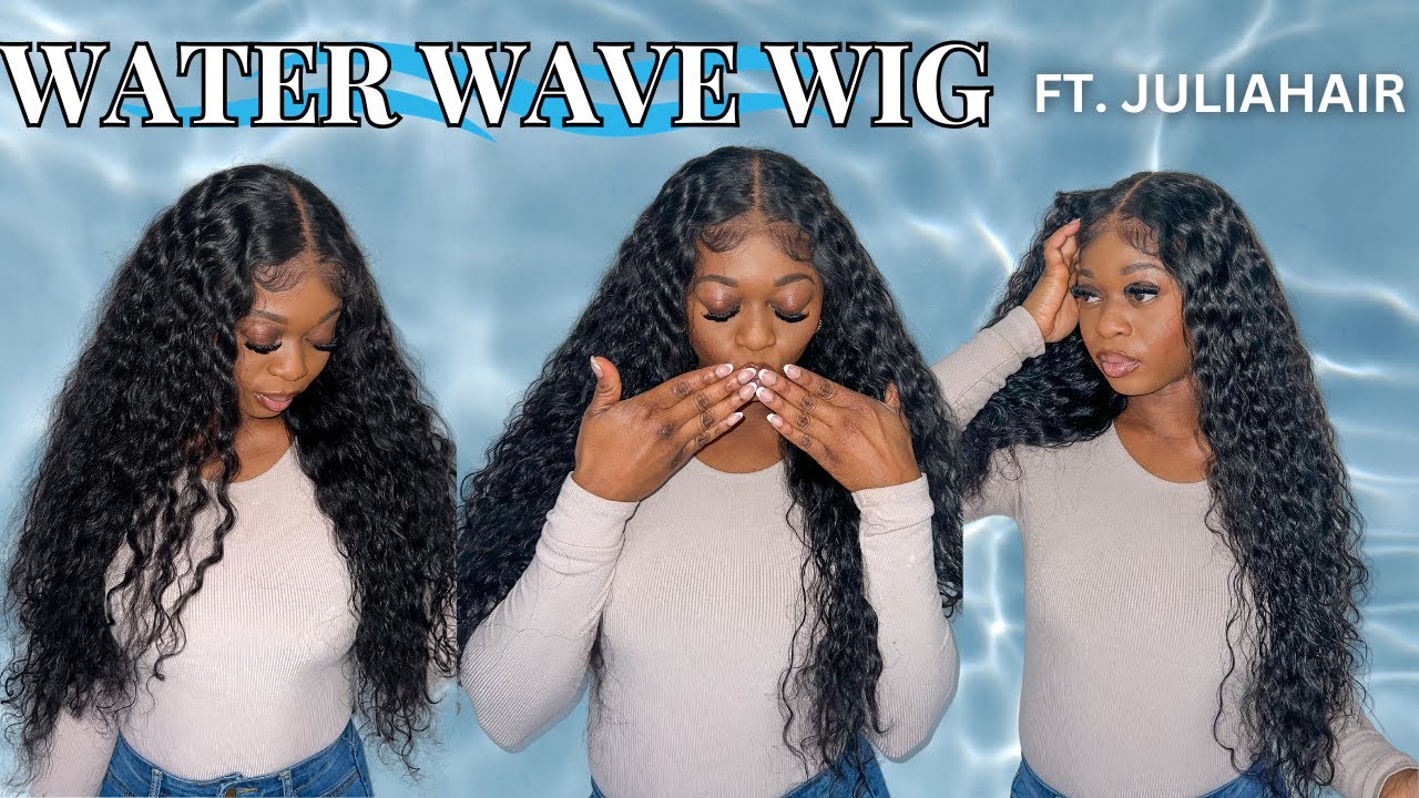 Best Products to use for  WATER WAVE HAIR| Vacation waves| How to style ft Julia Hair