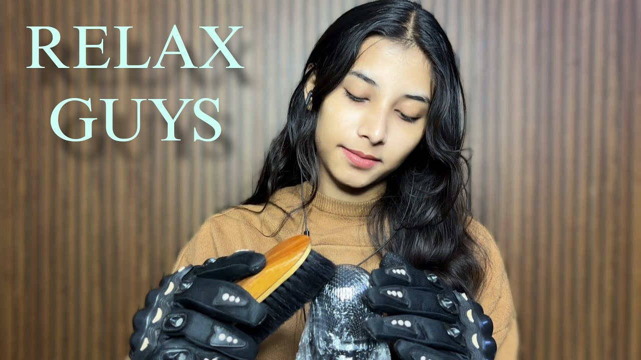 ASMR | Plastic Wrapped on Mic | Relaxing Plastic Crinkle Sounds #asmr 