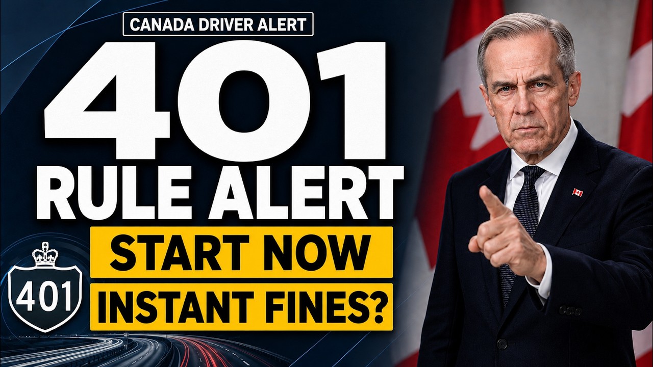 Highway 401 Alert: New Canada Rules Start Now &mdash; Instant Fines?