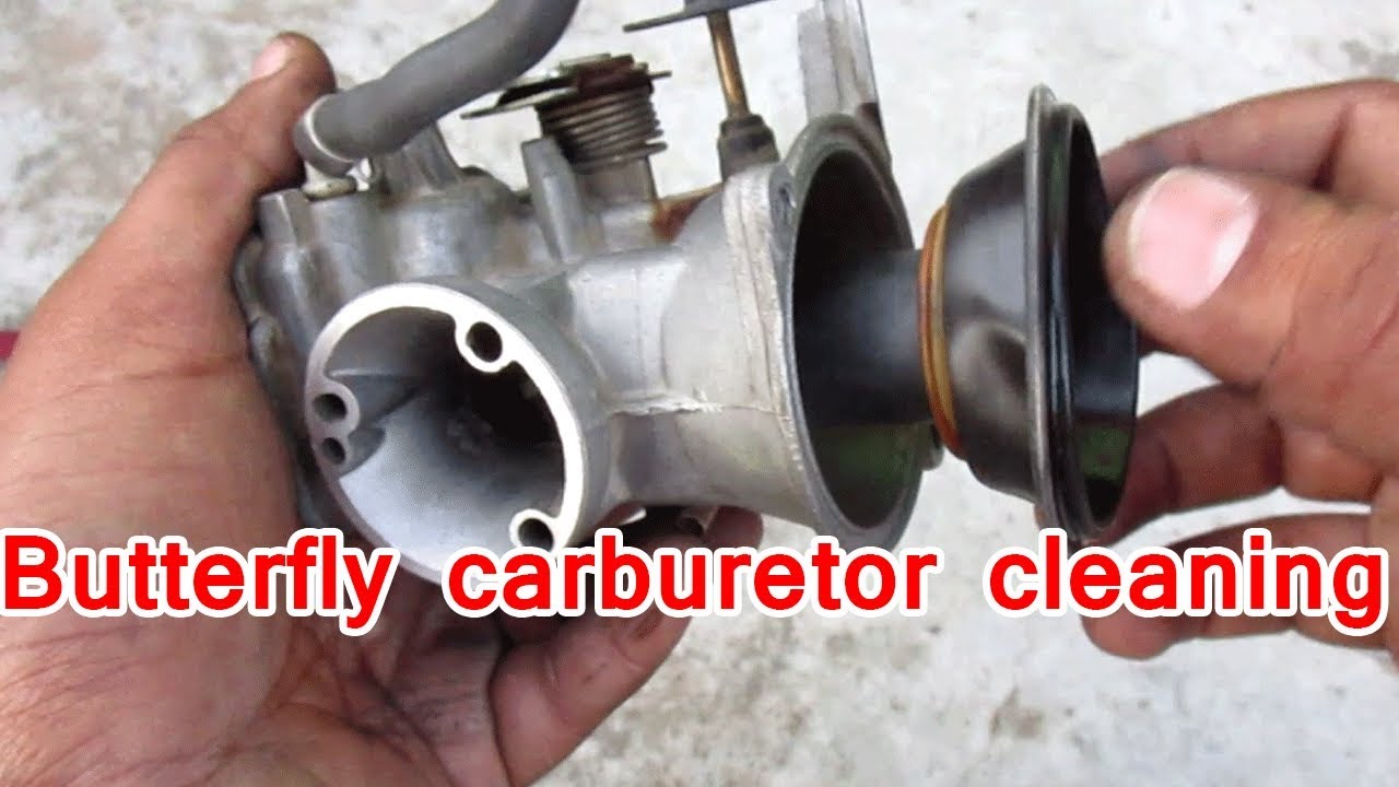 butterfly carburetor cleaning   apache Rtr 160
