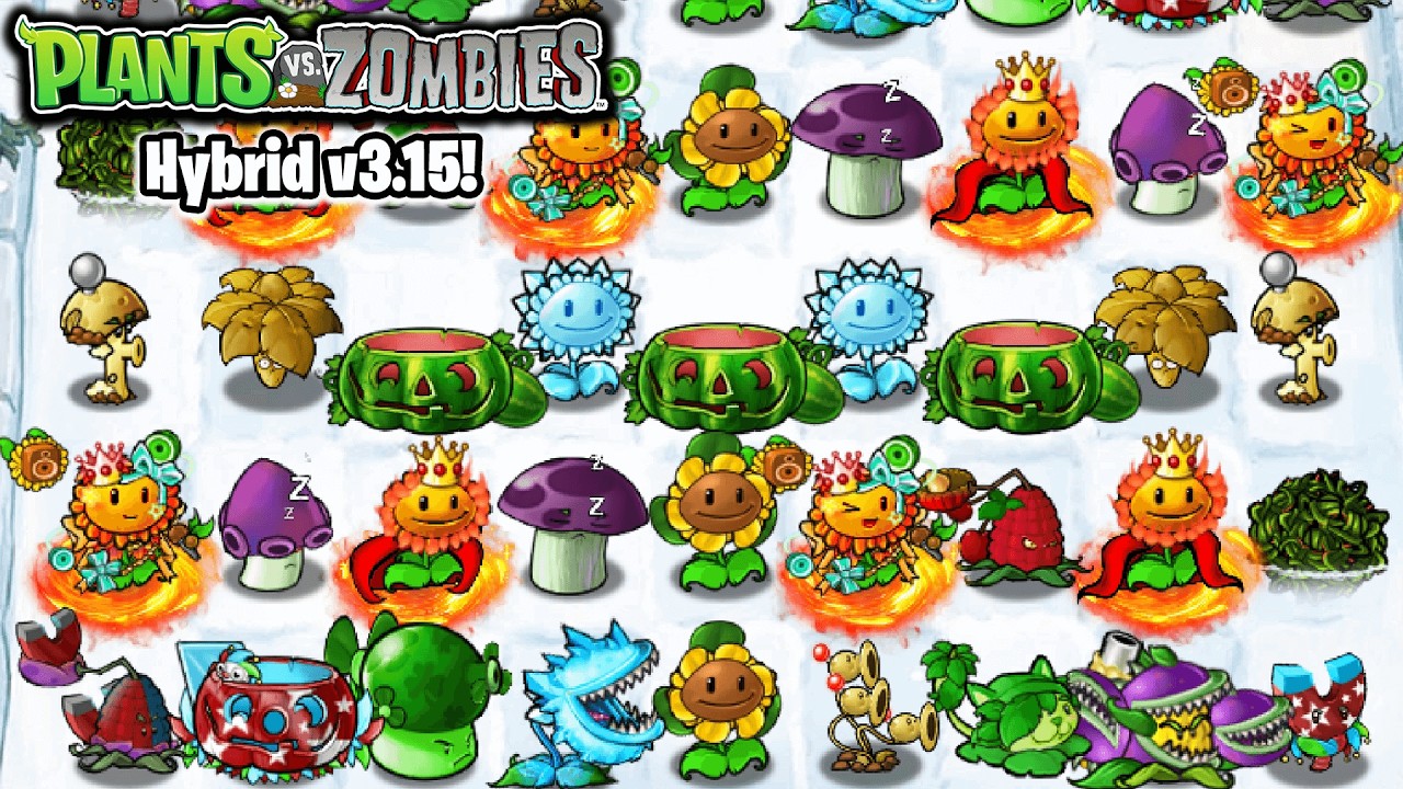 Plants vs Zombies Hybrid v3.15 | Hybrid Time & Space Mode (Part 4) | Download