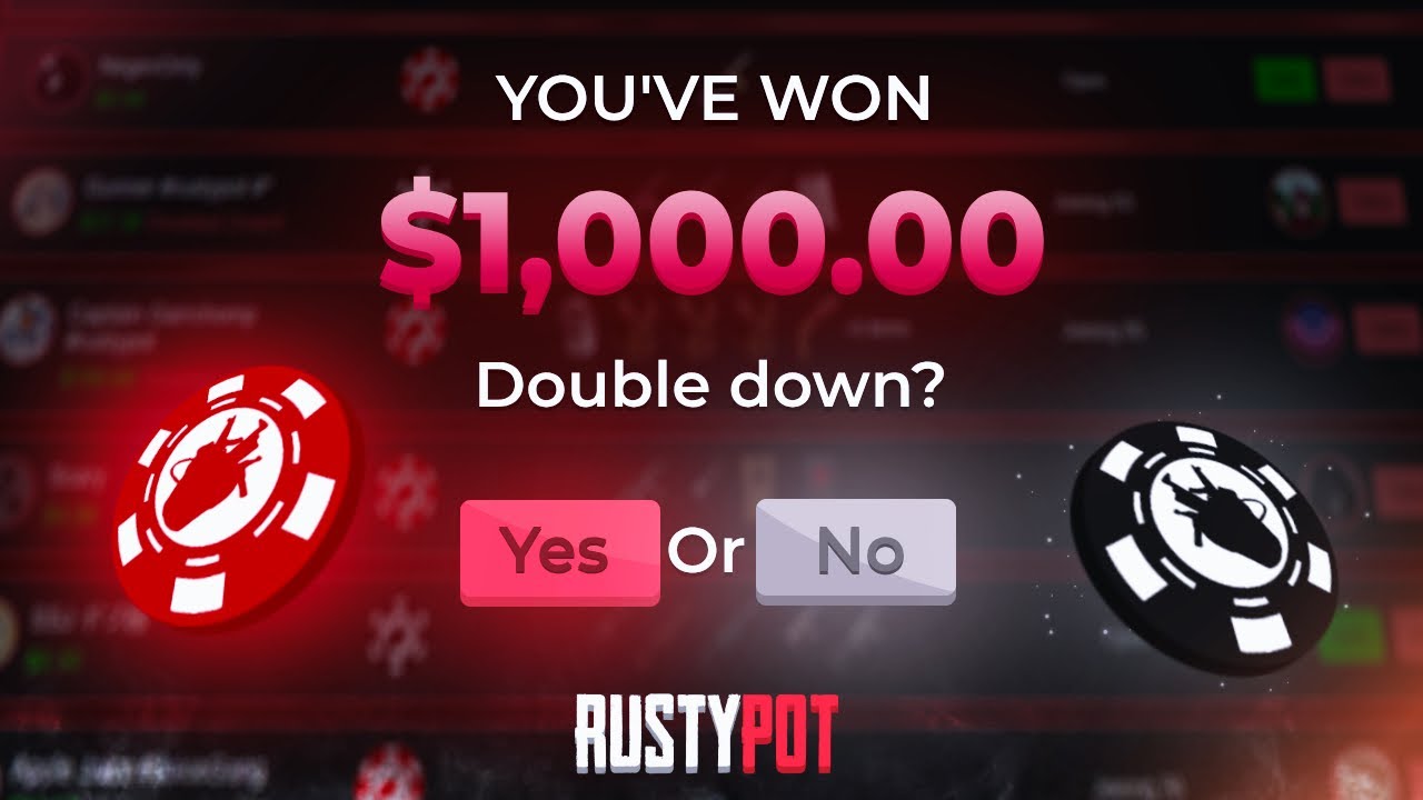 Doing coin flips with $1000 worth of rustskins!