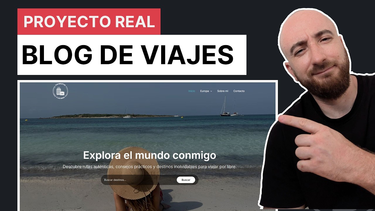 Diseño de Blog de Viajes | Proyecto Real