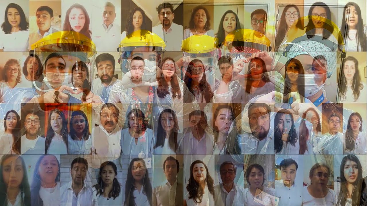 Que Dios Te Bendiga (J. Rutter) - Virtual Choir Viña del Mar