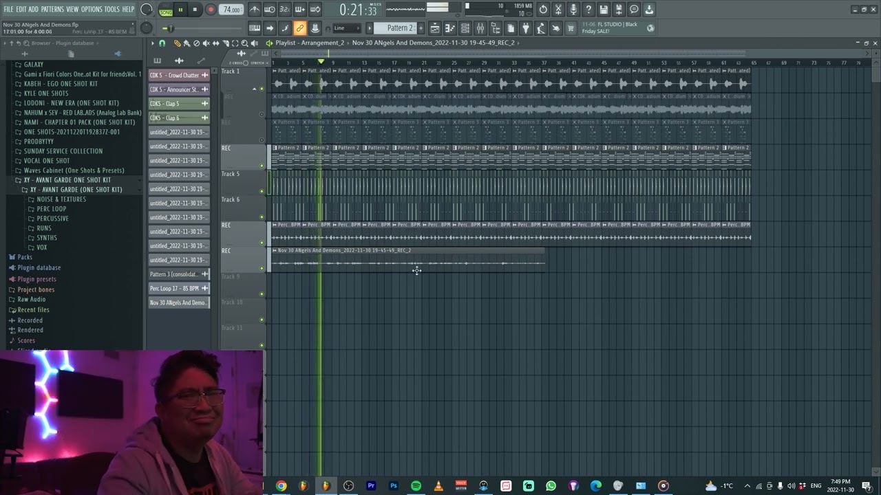 when the mediocre singer makes a crazy choir sample