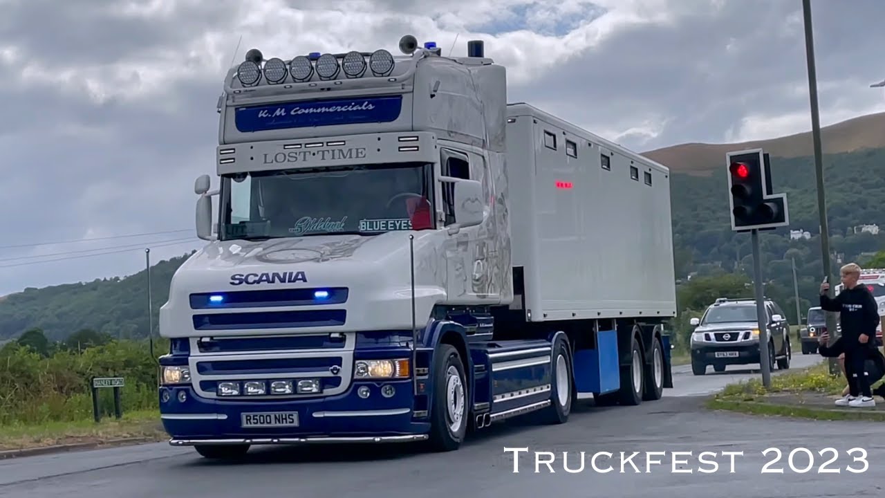 MALVERN TRUCKFEST 2023 - TRUCKS LEAVING THE EVENT (1K SPECIAL)