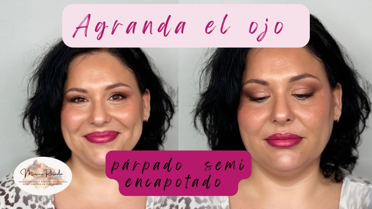 TUTORIAL 👉🏼 AGRANDAR EL OJO + PIEL SUBLIME con Rocio