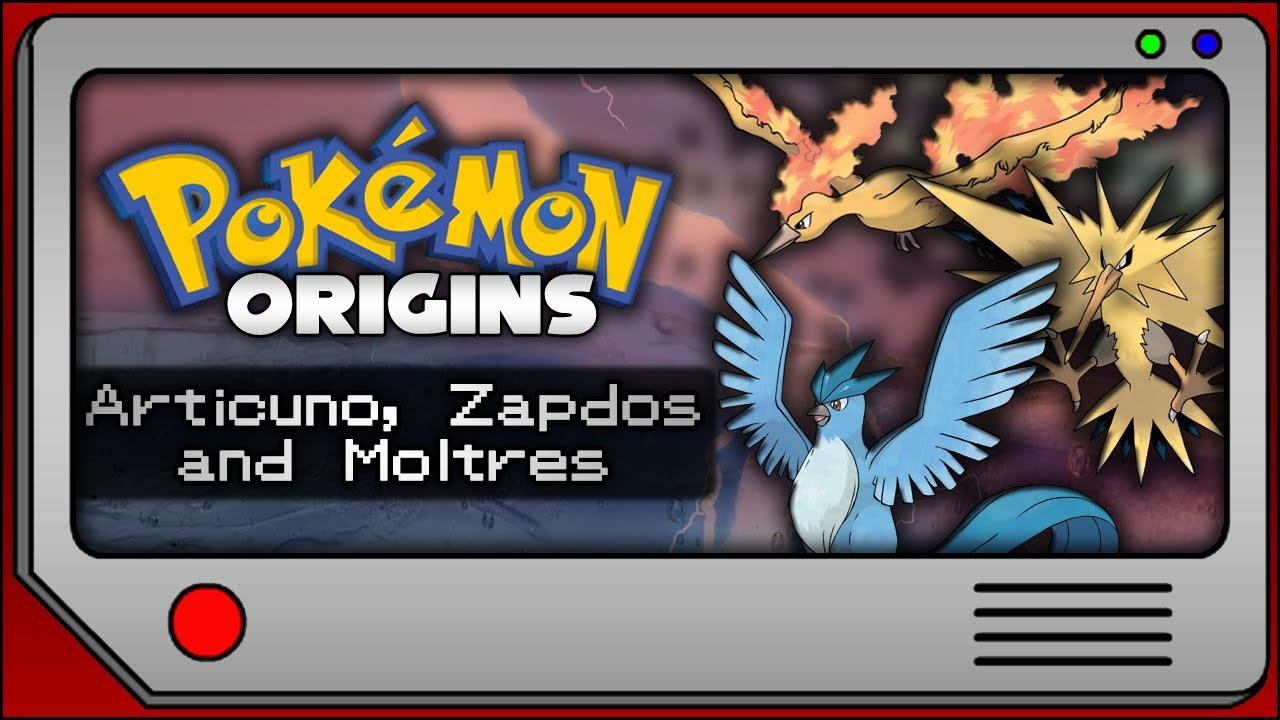 Pokemon Origins - Articuno, Zapdos and Moltres