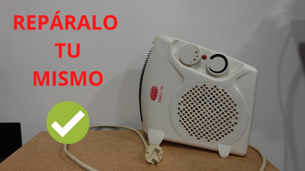COMO REPARAR CALECFACTOR ELECTRICO QUE NO ENCIENDE✔