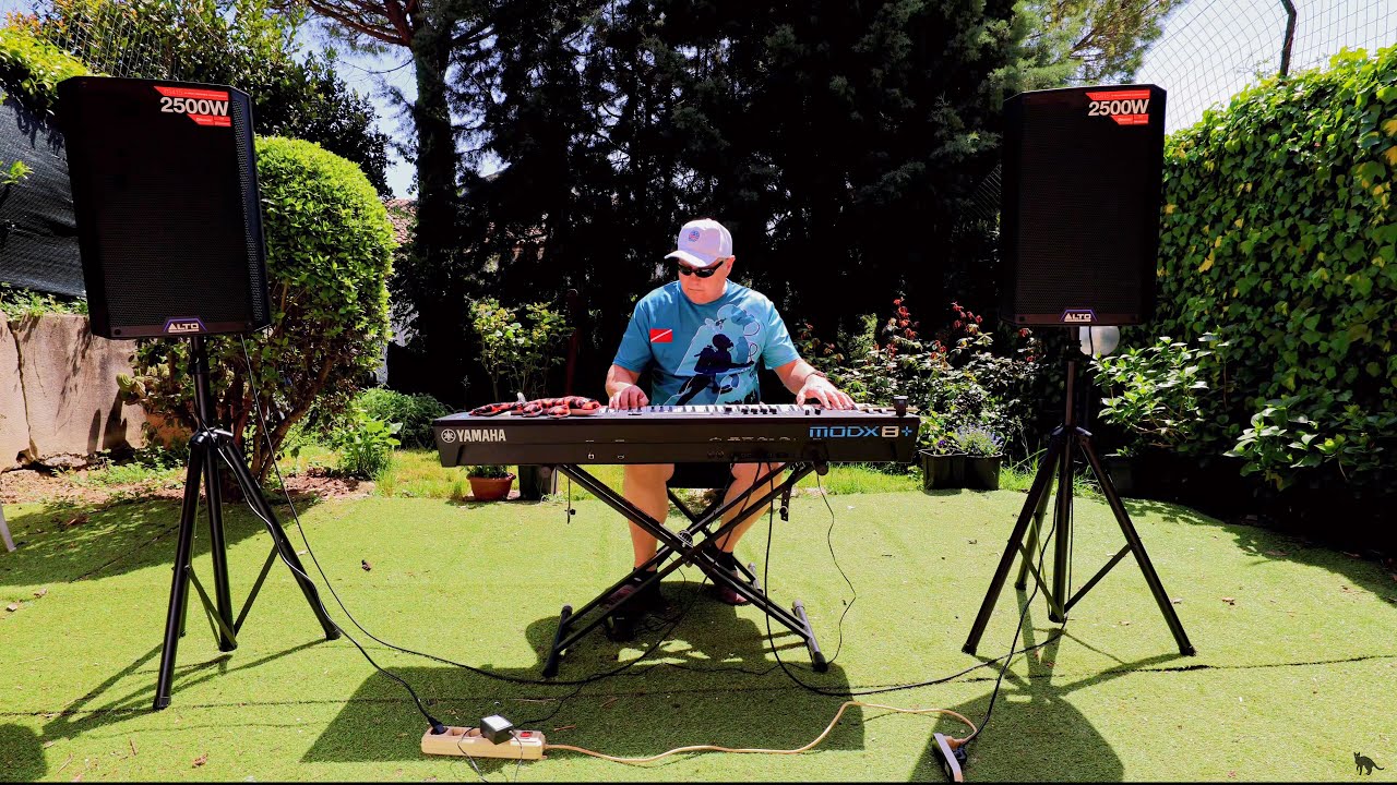 ALTO TS415 - Fuori dalla Scatola e Test con YAMAHA MODX8+ e BT Streaming