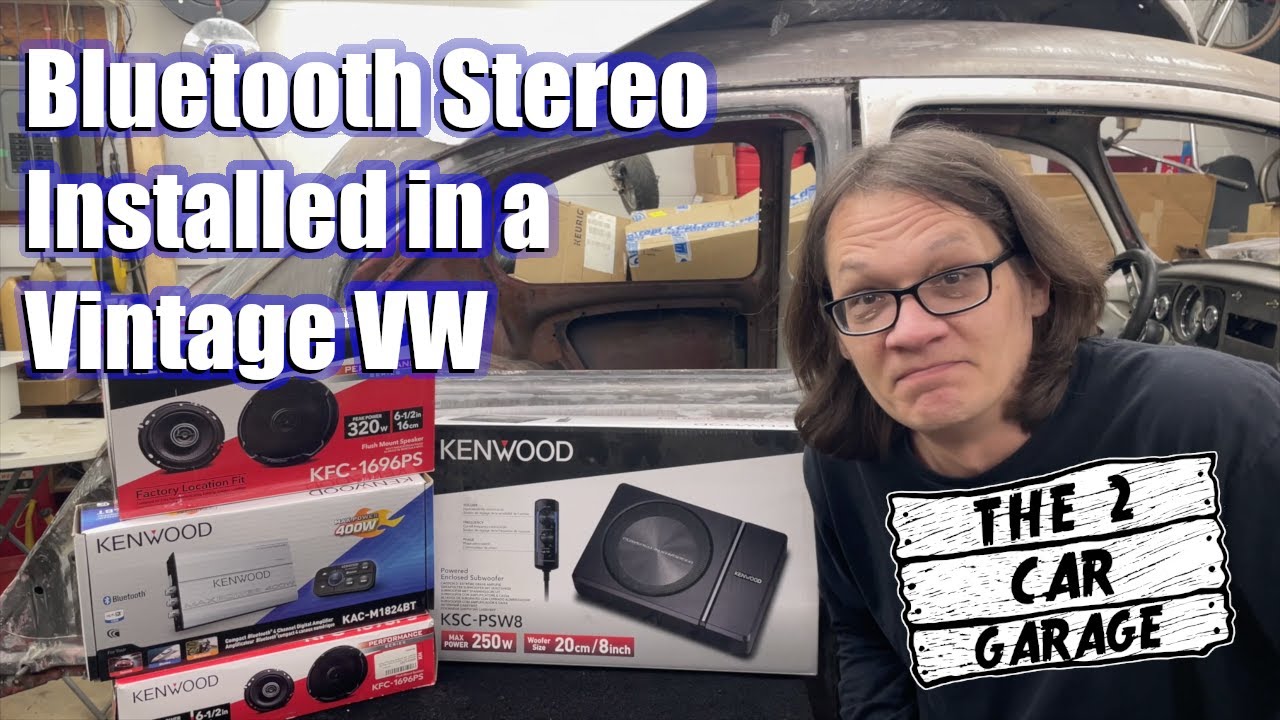 Bluetooth Stereo Install in a Vintage VW Bug - Curt's Bug Part 27