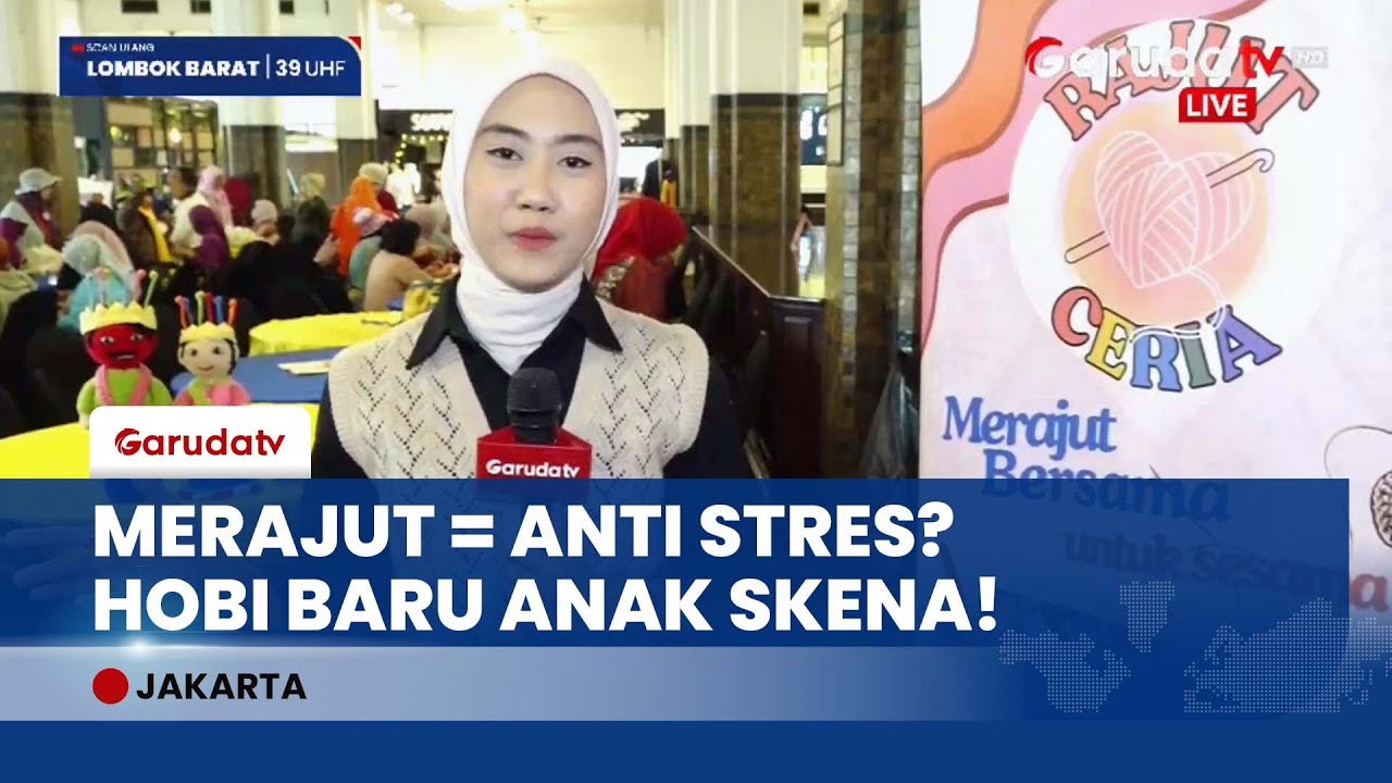 BUKAN HOBI NENEK-NENEK! Tren Merajut Jadi 