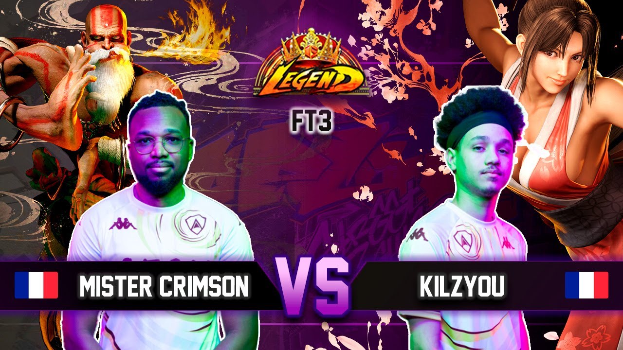MISTER CRIMSON (Dhalsim) vs KILZYOU (Mai) - High Level Replays - SF6