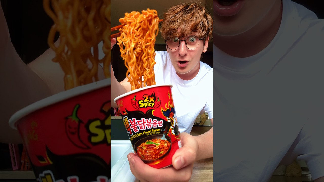 Making People Eat The SPICIEST Korean Ramen!
