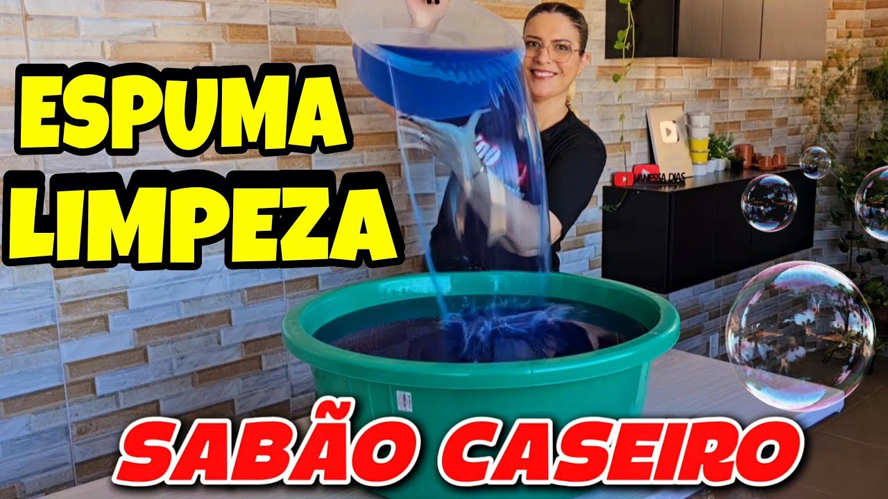 O LAVA ROUPAS LÍQUIDO CASEIRO QUE É UMA EXPLOSÃO DE ESPUMA 😱 PERFUME E LIMPEZA 🤑