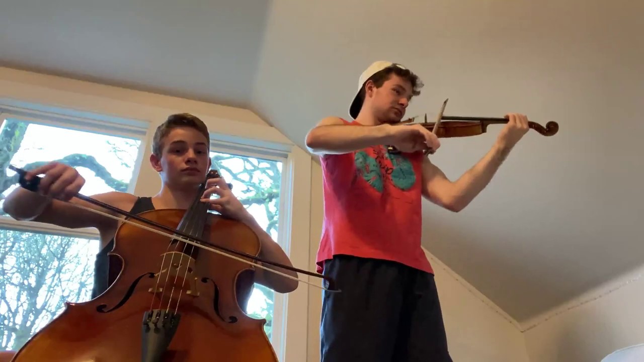 HAPPY BIRTHDAY ON VIOLIN & CELLO FOR QUARANTINE BIRTHDAYS