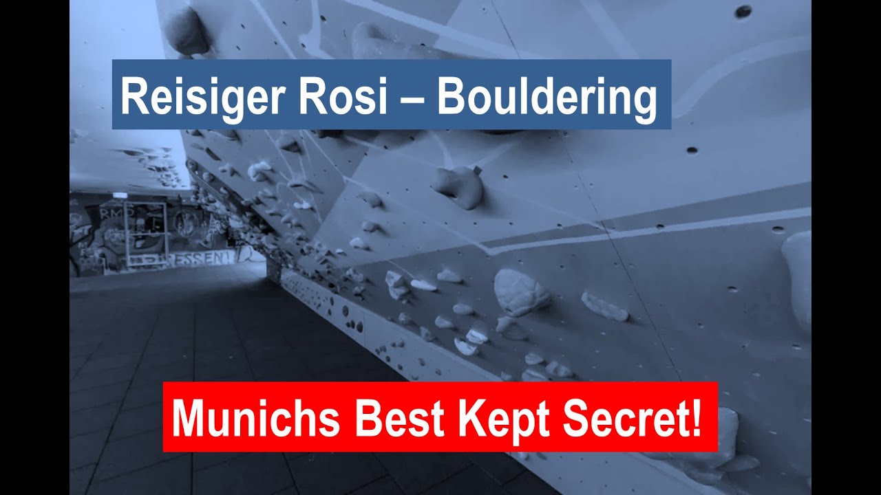 Bouldering films Munich   the underground movie   Riesiger Rosi