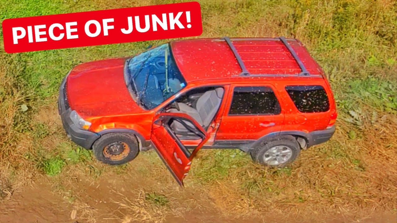 Ford ESCAPE CAR JUMP FAIL! Goodbye