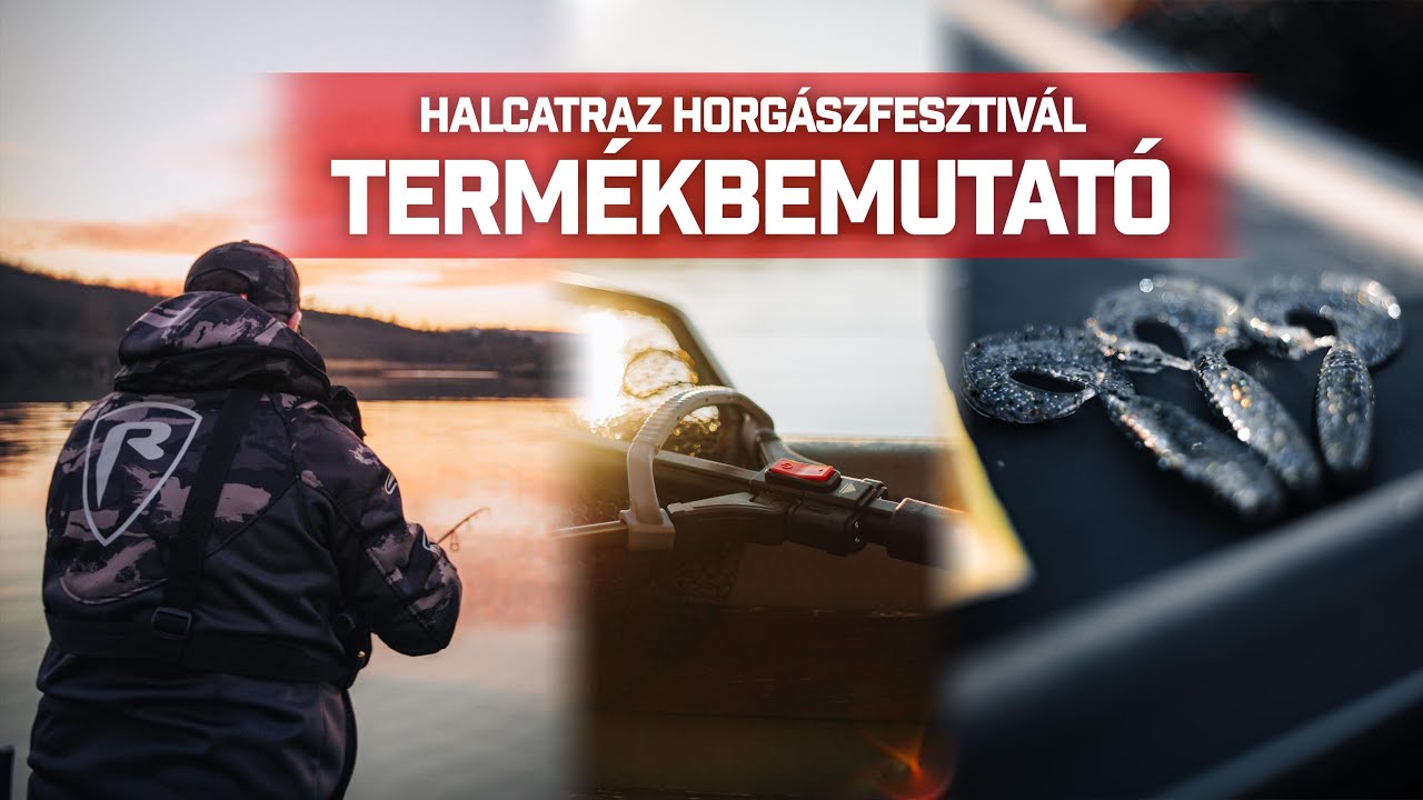 Rage termékbemutató a Halcatraz Horgászfesztiválon