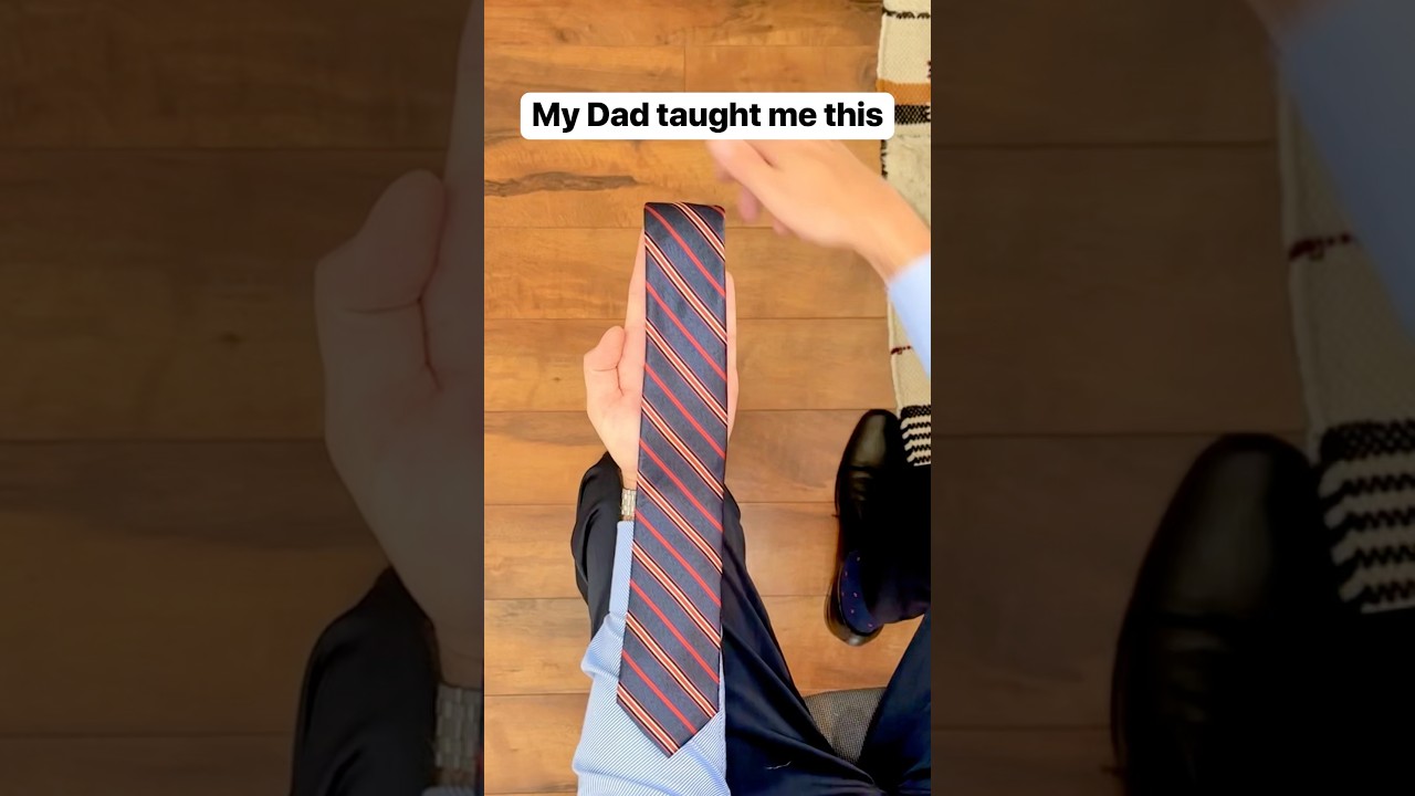 Easiest way to tie a tie #tie #fashiontips #weartowork #suits