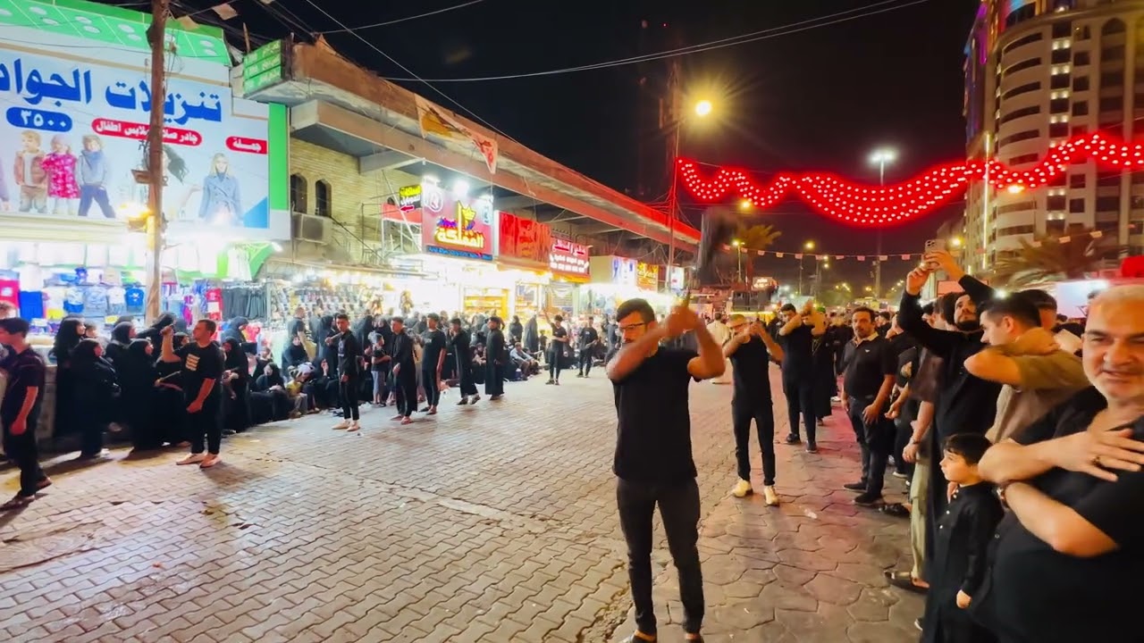 نزلة موكب طرف البحية / اليوم الثامن من شهر محرم / الرادود غسان السعدي / المقطع الثاني