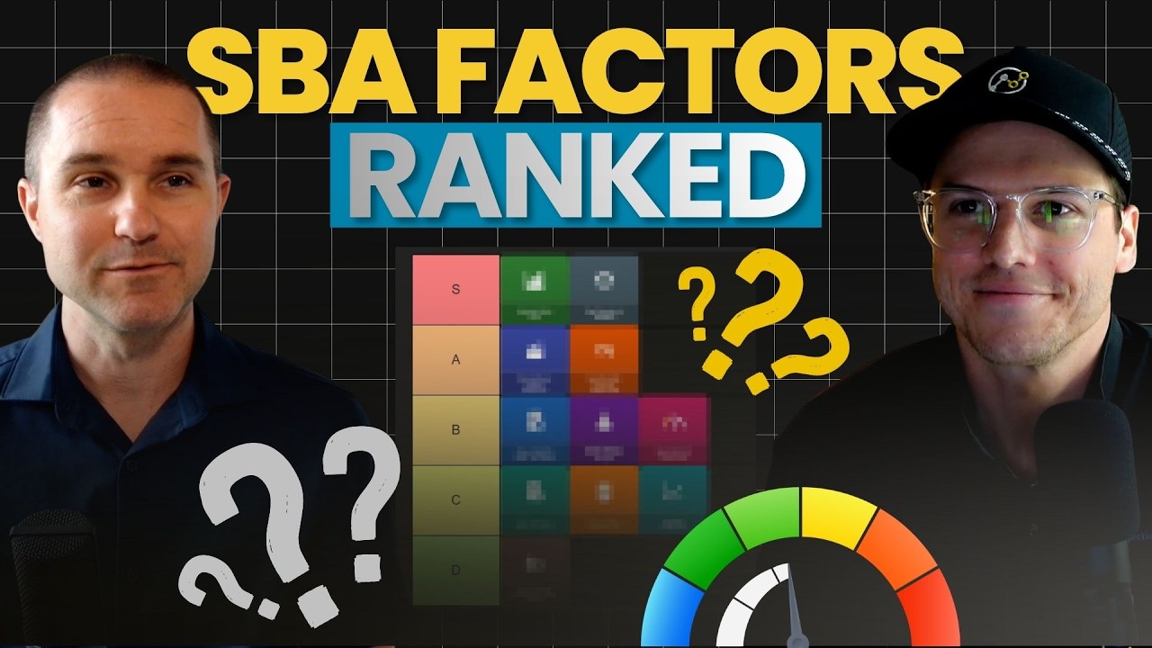 We Ranked Which Parts of an SBA Acquisition are MOST Important