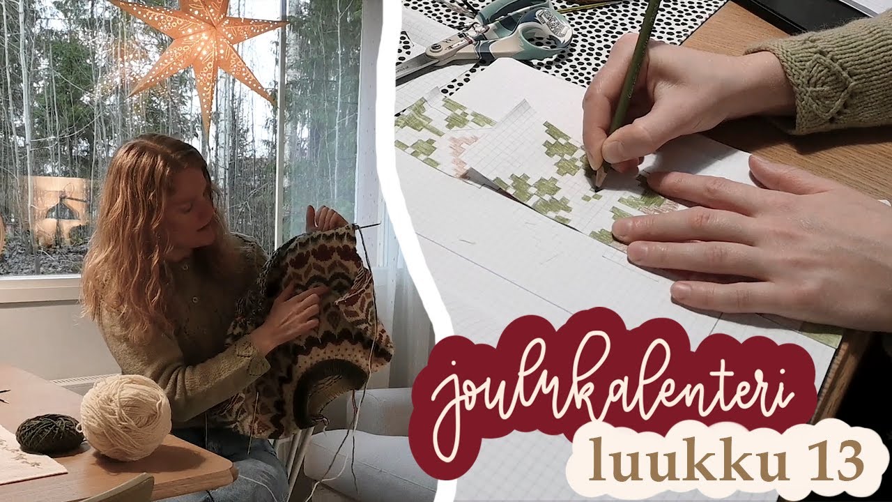 JOULUKALENTERI luukku 13 | Iiriksen jouluneule osa 6 | Siskoset