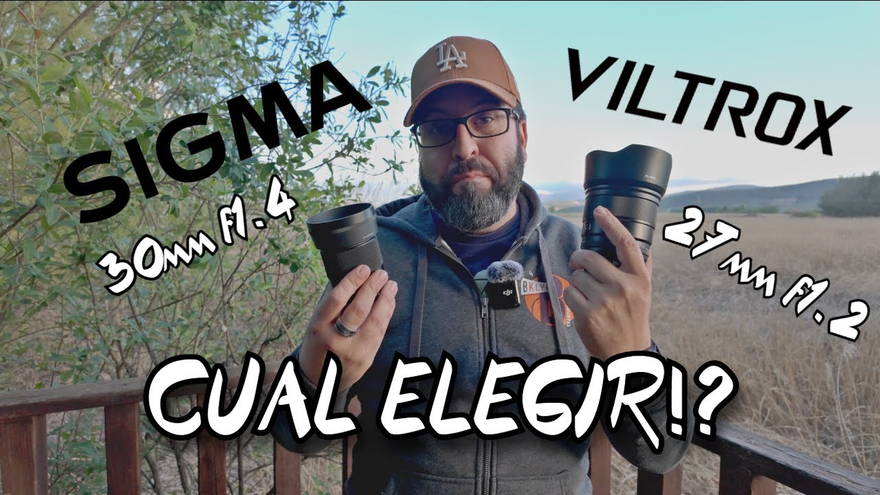 SIGMA 30mm f1.4 VS VILTROX 27mm f1.2. CUAL ES EL MEJOR para SONY ALPHA APSC?