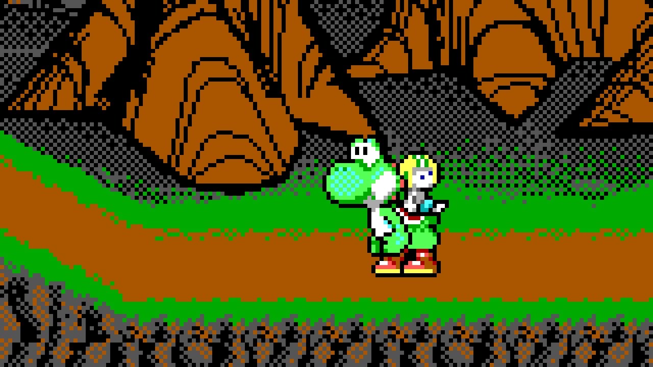Welcome To A Kick In The Pants In Yoshi's Island (Commander Keen / Yoshi Mashup)