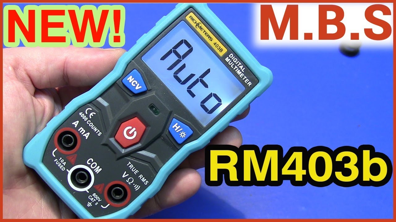 Мультиметр RM403B. Самый необычный Multimeter - Автомат