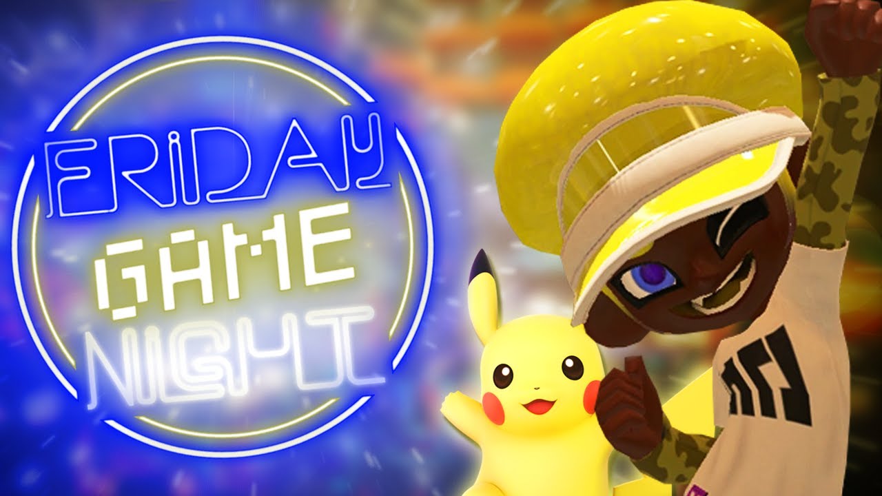 FRIDAY GAME NIGHT! (🔴Super Smash Bros. Ultimate) (⚫Splatoon 3 11.0 Update)