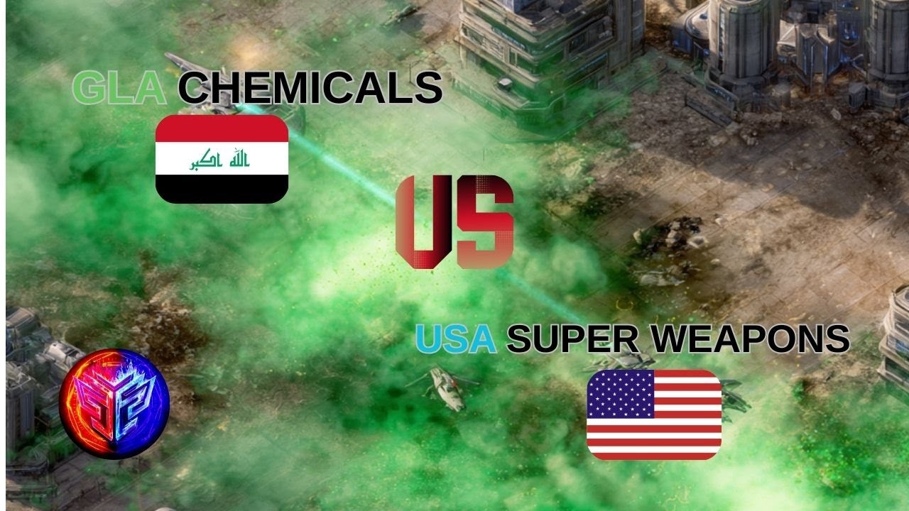 TOXIN vs DOOM ☣️⚠️ | GLA CHEMICALS vs USA SUPER WEAPONS
