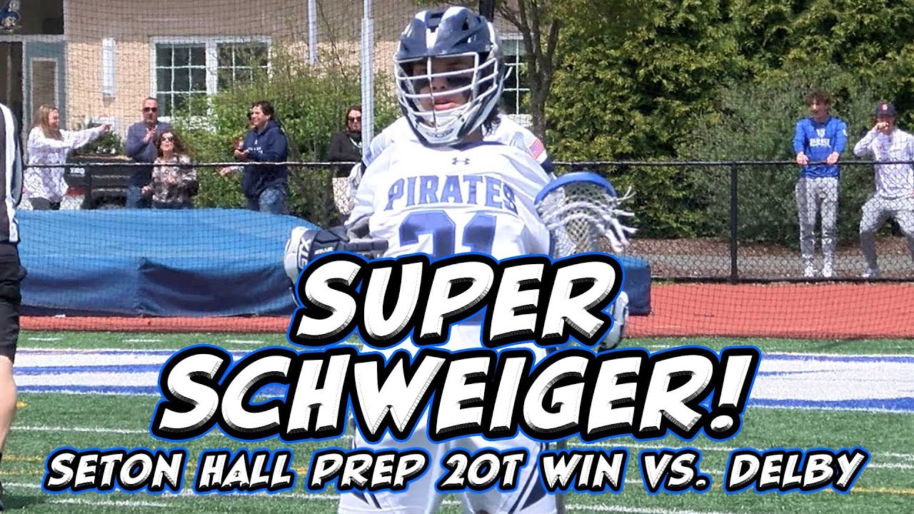 Seton Hall Prep 9 Delbarton 8 (2OT) | HS Boys Lacrosse | Christian Schweiger Golden Goal!