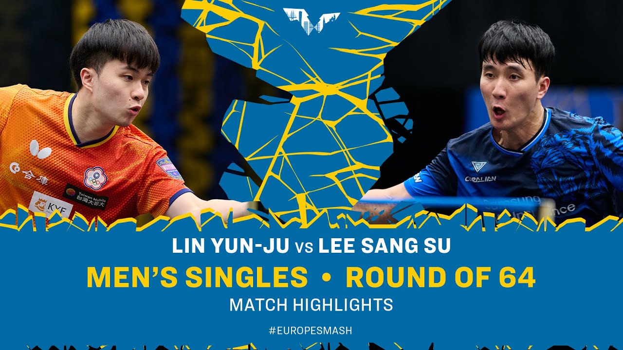 Lin Yun-Ju vs Lee Sang Su | MS R64 | #EuropeSmash 2025