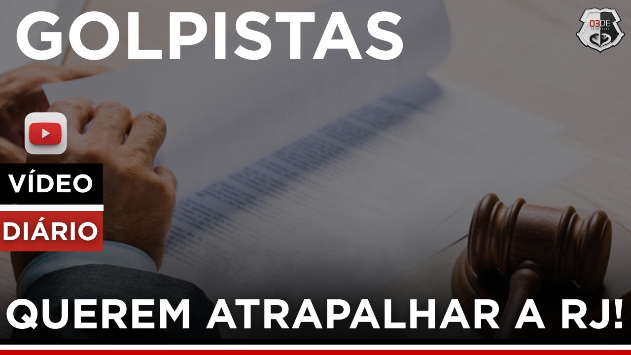 📢QUEREM ATRAPALHAR A RECUPERAÇÃO JUDICIAL DO SANTA CRUZ!