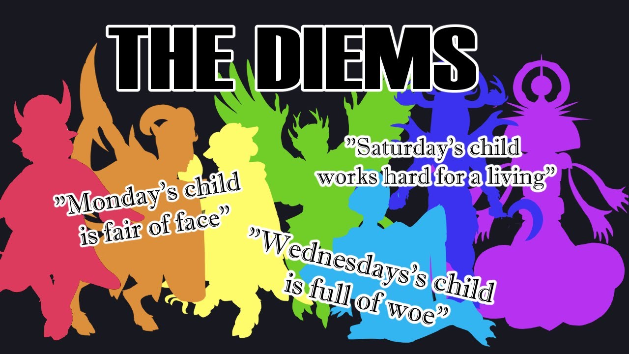 Making A Whole Cast of Characters Based on the Days of the Week!