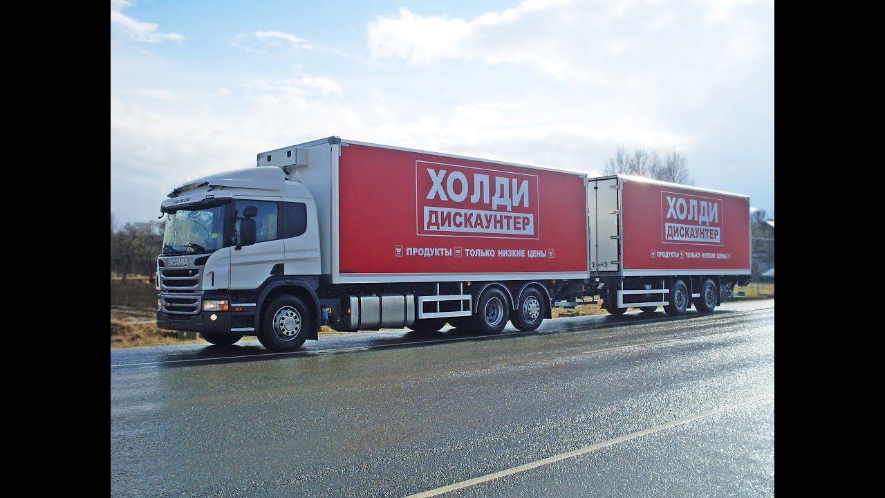 Автопоезд Scania P360