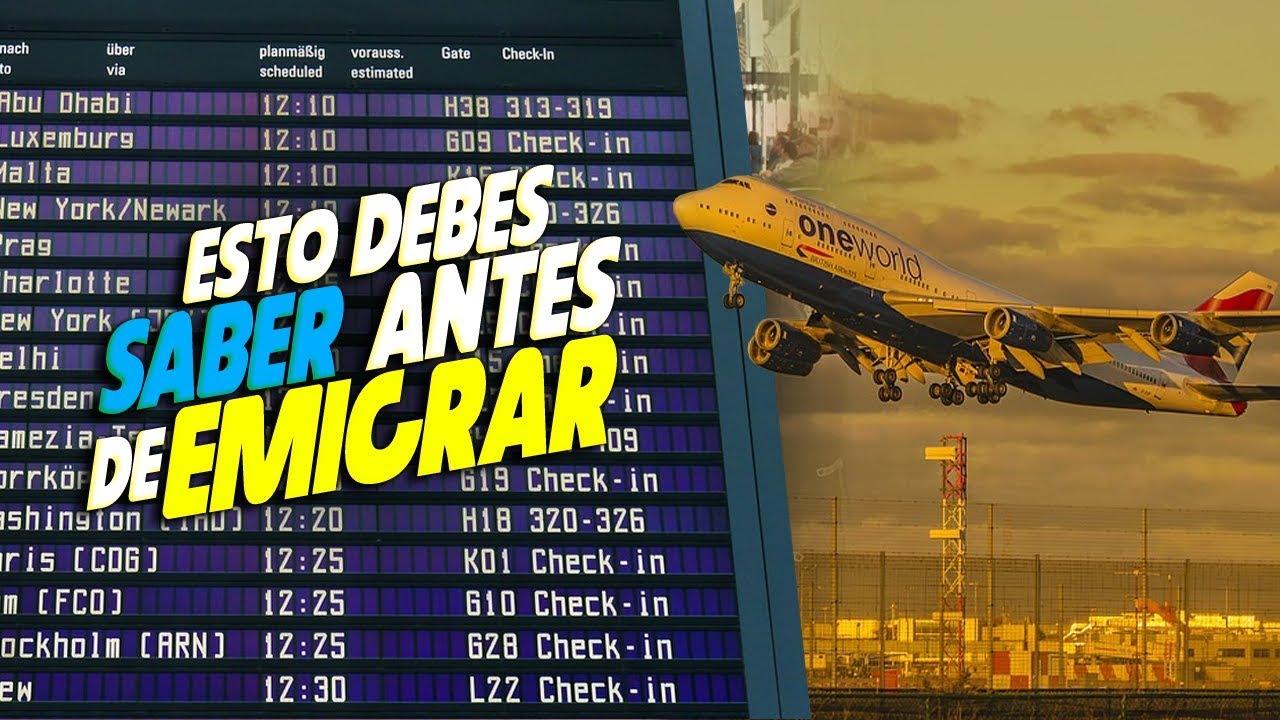 Los 10 mejores consejos para emigrar