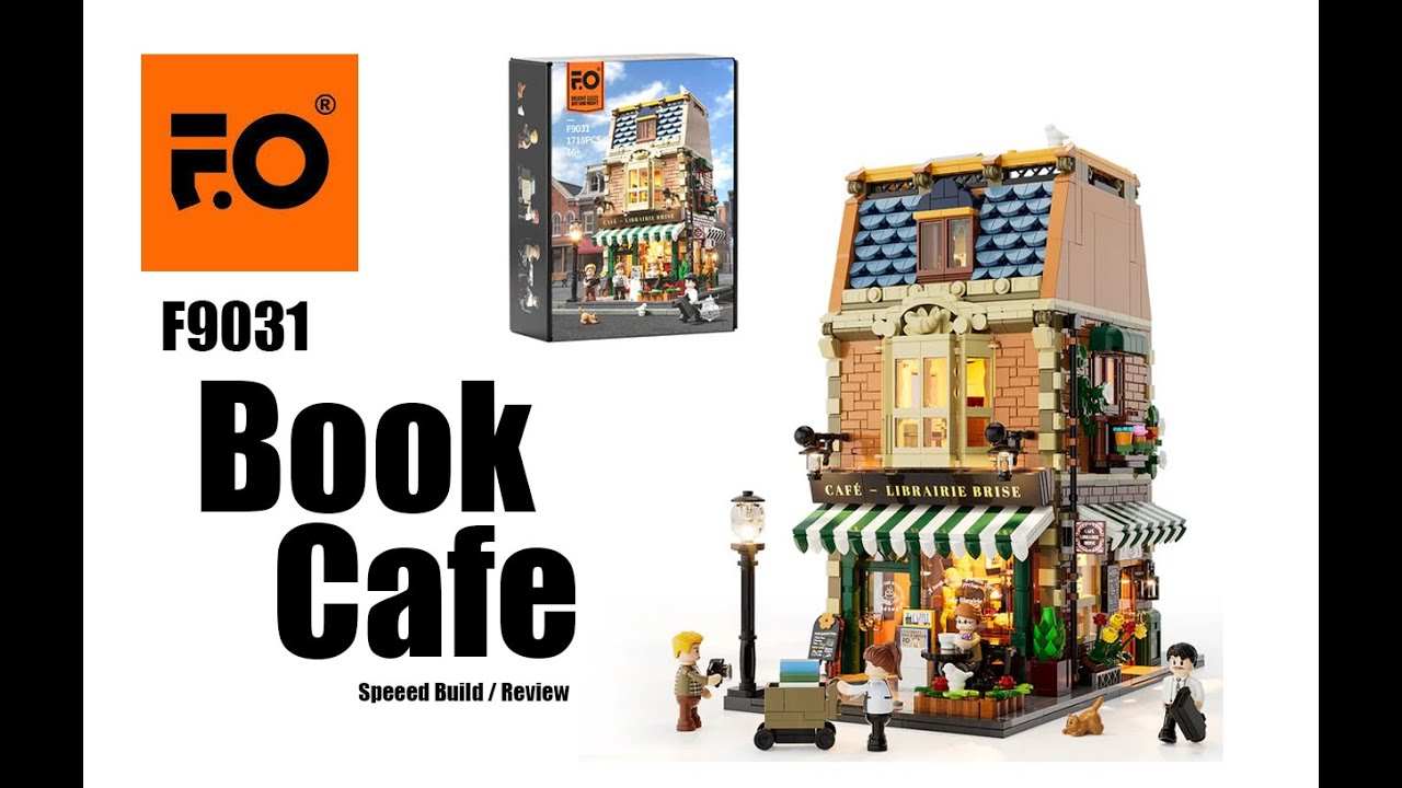 Unleashing Funwhole: The Ultimate Book Cafe Build! | @MarkBuildsBRIX