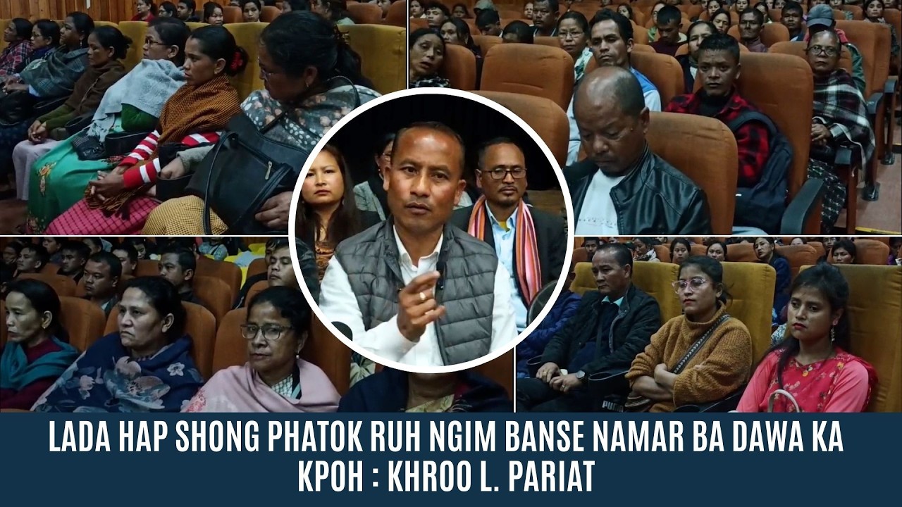 LADA HAP SHONG PHATOK RUH NGIM BANSE NAMAR BA DAWA KA KPOH : KHROO L. PARIAT