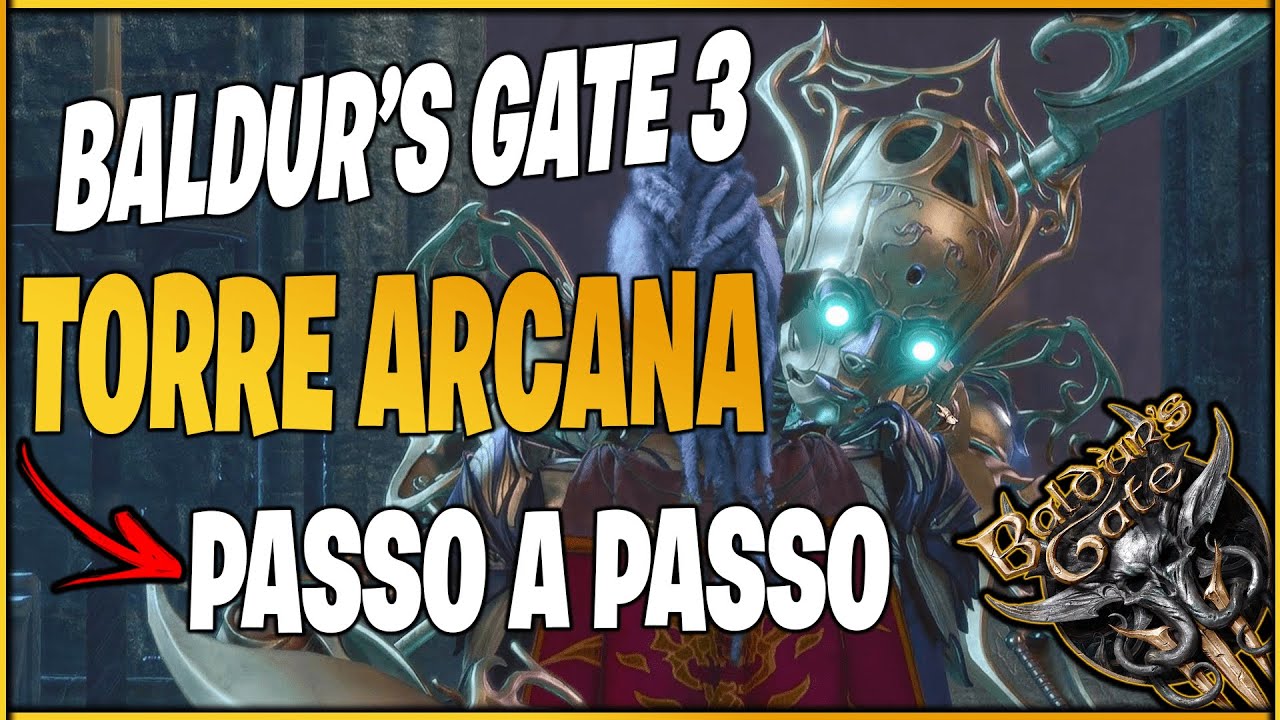 BALDUR'S GATE 3 - COMO ATIVAR A TORRE ARCANA, ELEVADOR, NPC, ITENS, QUEST OMELUUM E MAIS!!