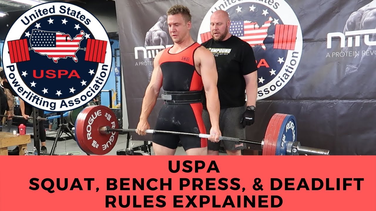 USPA Powerlifting Sqaut, Bench Press, Deadlift Rules Explained By Head Judge|Josiah Brannon Fitness