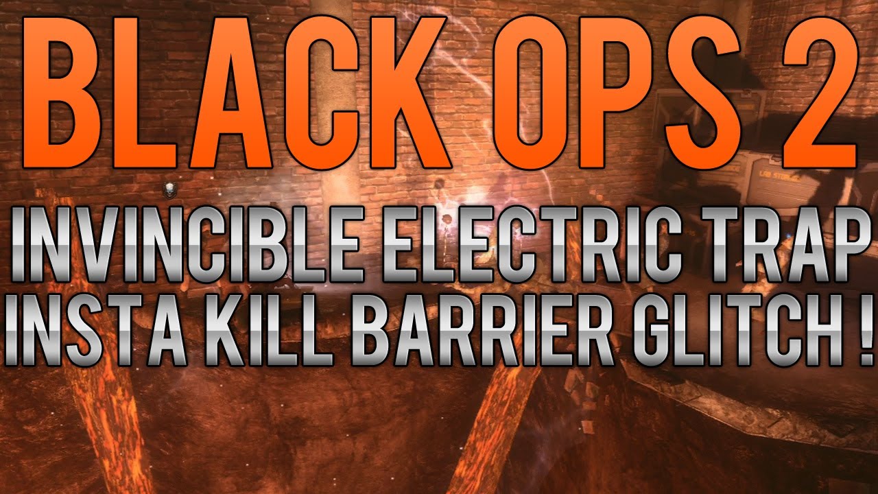 Black Ops 2 Zombie Glitches: Tranzit Zombies - Invincible Electric Trap Insta Kill Barrier Glitch !