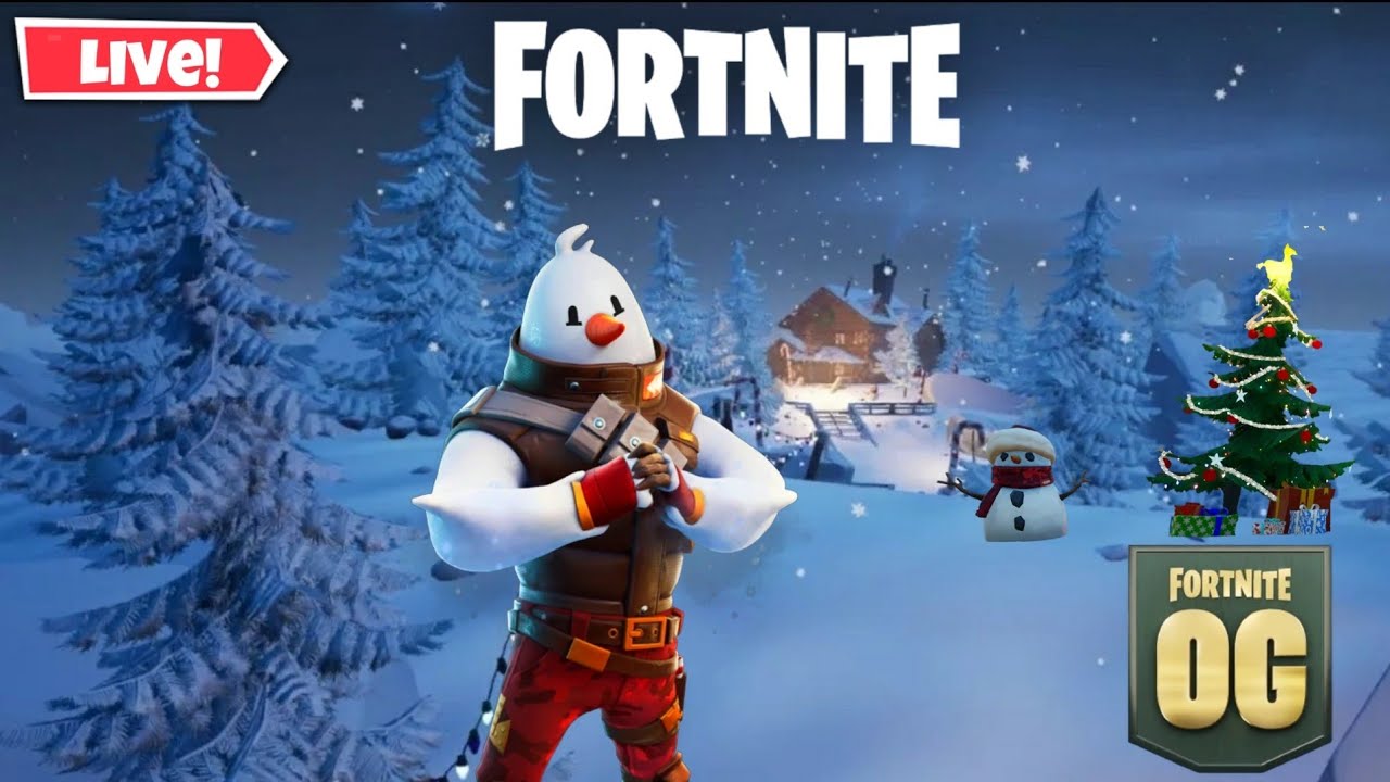 FORTNITE RELOAD-MERRY CHRISTMAS TO Y'ALL 