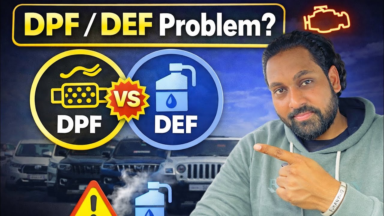 DPF aur DEF Kya Hota Hai? Diesel Car Mein Kaam, Difference, Location aur Maintenance Explained