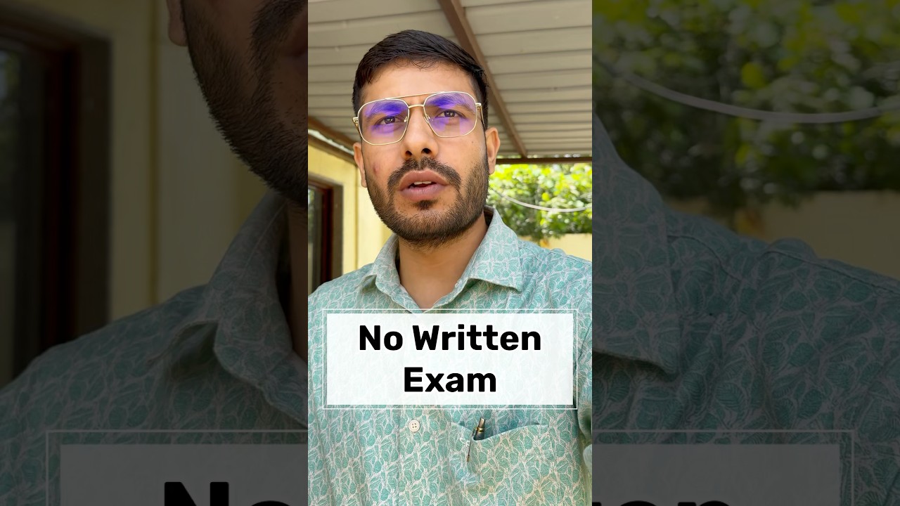 Without Written Exam Govt Job 2025 | No Exam No Physical | New Vacancy 2025 #govtjobs #sarkarinaukri
